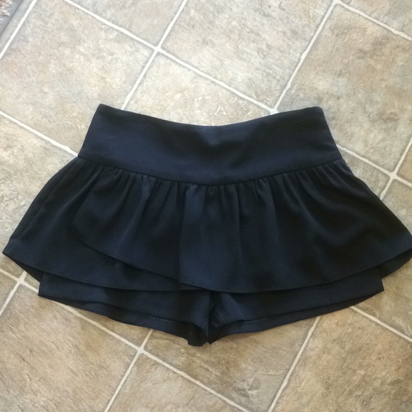 Pants - “Brand New” Flared Skort (Black)